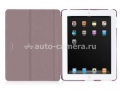 Чехол-подставка для iPad 3 и iPad 4 Macally protective snap-on case, цвет purple