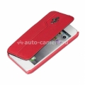 Кожаный чехол для iPhone 5C Ferrari Montecarlo Booktype, цвет Red (FEMTFLBKPMRE)