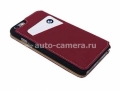 Кожаный чехол для iPhone 6 BMW Bicolor Booktype, цвет Red / Beige (BMFLBKP6CLR)