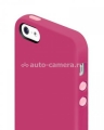 Силиконовый чехол на заднюю крышку iPhone 5 / 5S Switcheasy Colors, цвет Fuchsia (SW-COL5-P)