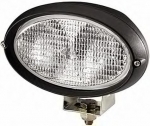 Автосвет Фара рабочего освещения Hella Oval 100 FF (H3) 1GA 996 161-291