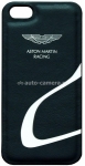 Кожаный чехол-накладка на заднюю крышку iPhone 5C Aston Martin Racing, цвет blue/white (RABAIPH5C062CA)
