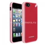 Экстрим-чехлы Противоударный чехол для iPhone 5 / 5S Pure Gear Slim Shell Case, цвет strawberry rhubarb (02-001-01825)