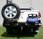 Задний бампер Kaymar для Mitsubishi L200 New