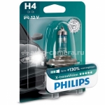 Галогенная лампа Philips Н4 12v 60/55w X-treme Vision + 130% 12342XVB1 1 шт.