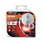 Галогеновая лампа Osram HB3 12v 60w Night Breaker Unlimited 2 шт. 9005NBU-HCB