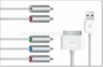 Оригинальный кабель для iPhone/iPad Apple Component AV Cable-ZML (MC917ZM/A)