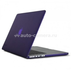 Пластиковый чехол для Macbook Pro 15" с дисплеем Retina Speck SeeThru Satin, цвет Grape Purple (SPK-A1501)