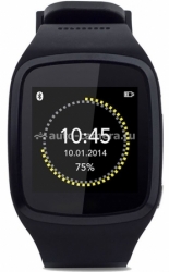 Умные наручные часы для iPhone, Samsung и HTC MyKronoz ZeSplash, цвет black