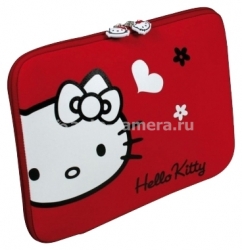 Универсальный чехол-папка для MacBook 13" и других ноутбуков 13" Port Designs Hello Kitty Skin, цвет Red Flowers (HKNE13RE)
